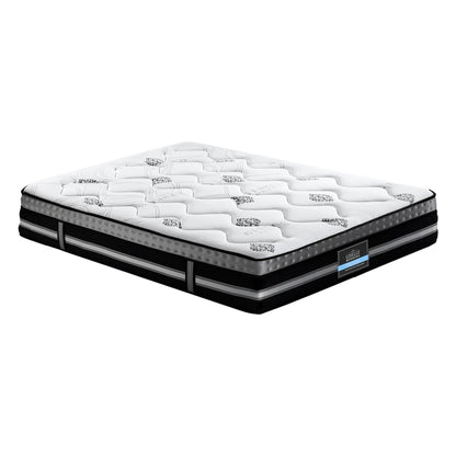 Giselle Bedding King Mattress 35cm Bed in a Box Pocket Spring Gel Memory Foam
