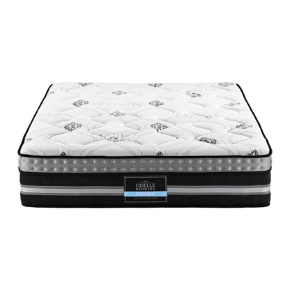 Giselle Bedding King Mattress 35cm Bed in a Box Pocket Spring Gel Memory Foam