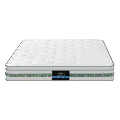 20cm Giselle Mattress Double Green Tea Mattresses - Mekamart Australia