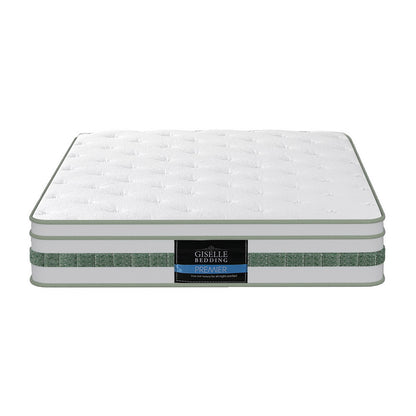 20cm Giselle Mattress King Single Green Tea Mattresses