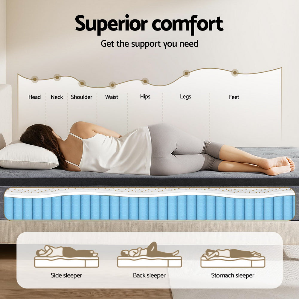 26cm Giselle Mattress King Latex Foam Mattresses
