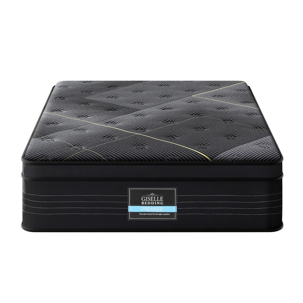 35cm Giselle Mattress Single Bed Bamboo Pocket Firm Foam