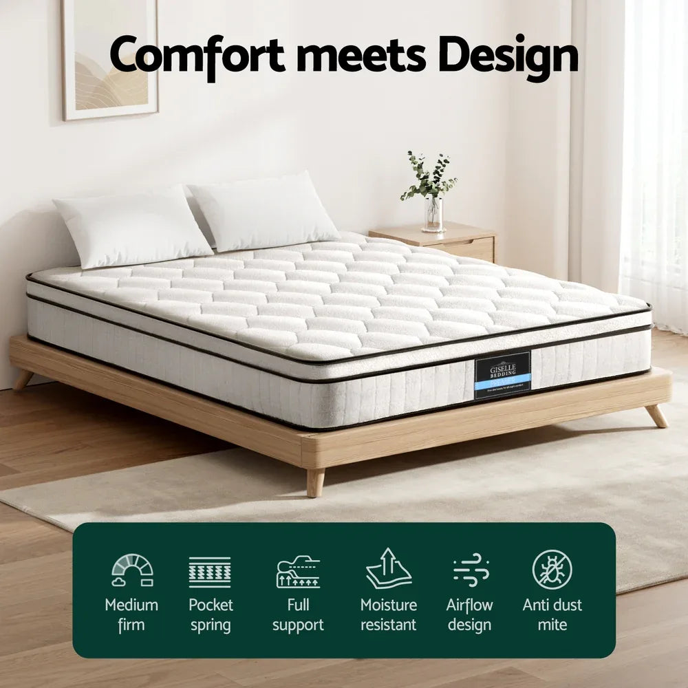 22cm Giselle Mattress King Size - Mekamart Australia