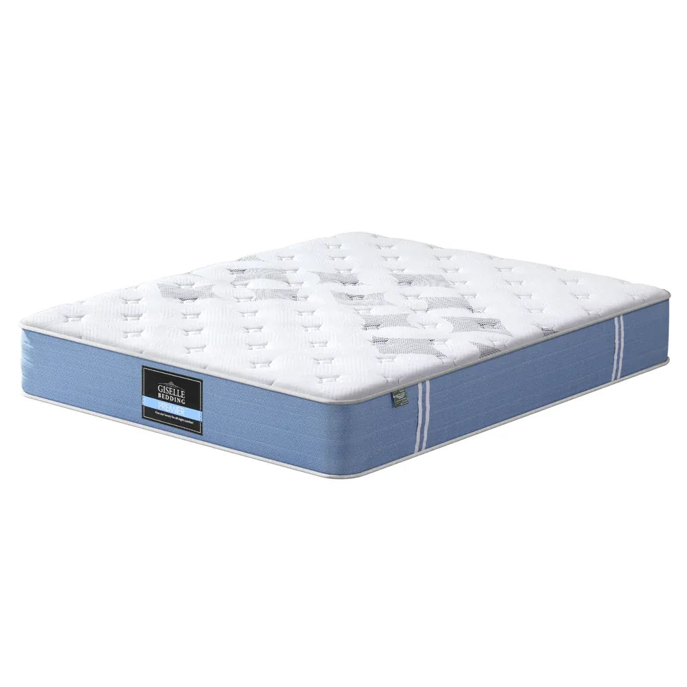 25cm Giselle Mattress Queen Bed Pocket Spring Mattresses - Mekamart Australia