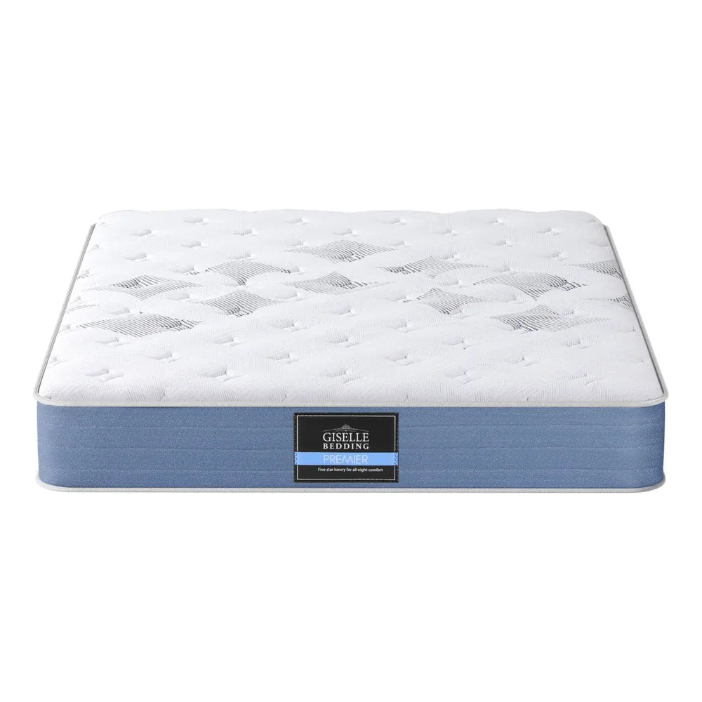 25cm Giselle Mattress Queen Bed Pocket Spring Mattresses - Mekamart Australia