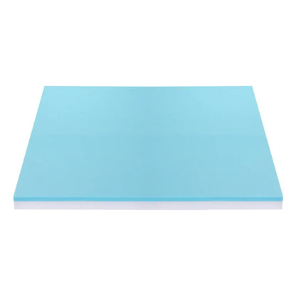 Giselle 8cm Memory Foam Mattress Topper Gel Dual Layer Foam Bamboo King - Mekamart Australia