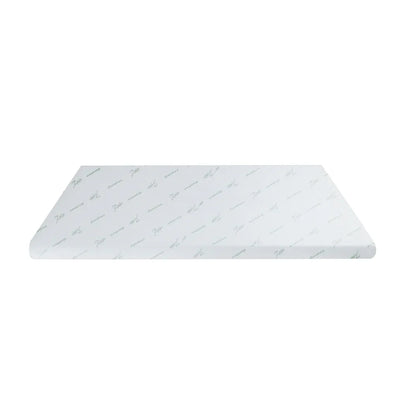 Giselle 8cm Memory Foam Mattress Topper Gel Egg Crate Foam Bamboo Single - Mekamart Australia