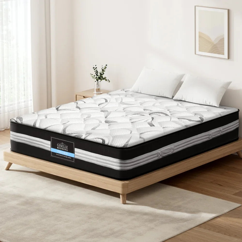 Giselle Bedding 30cm Mattress Medium Firm King - Mekamart Australia