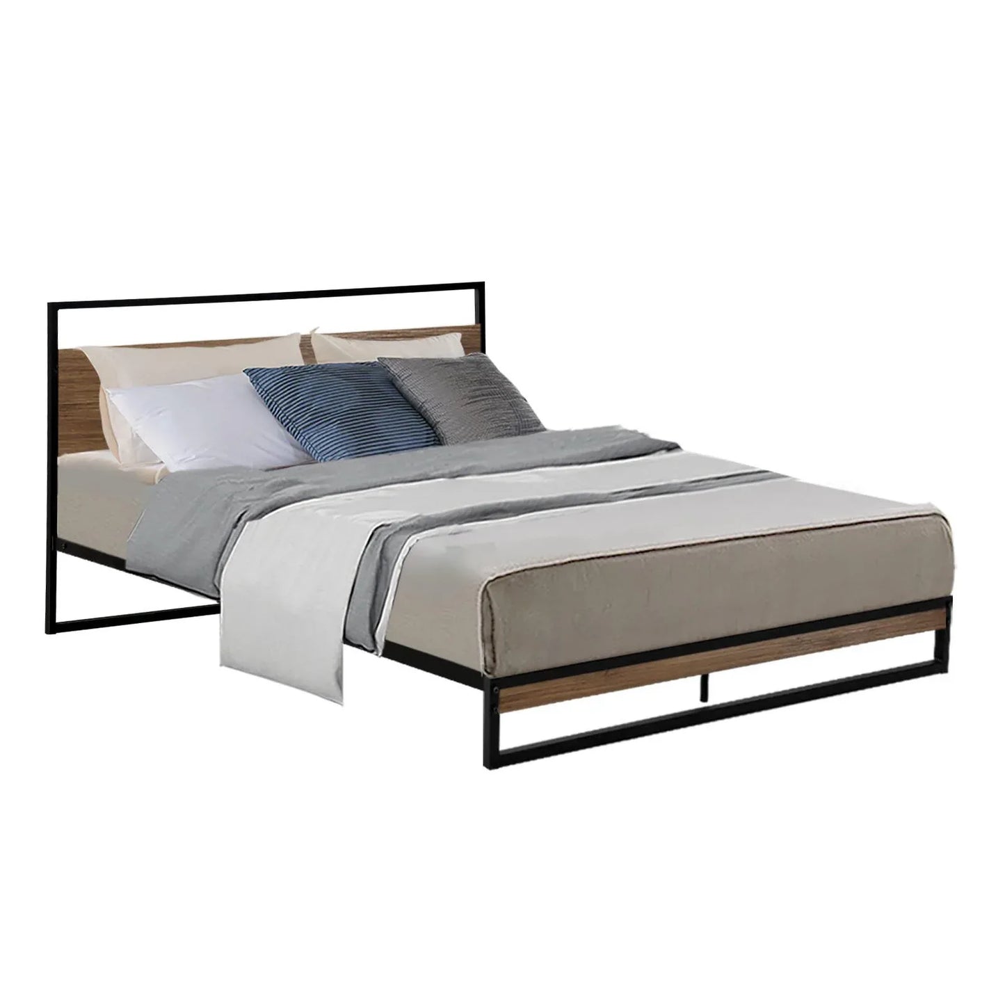 Artiss Bed Frame Double Size Metal Bed Frame DANE - Mekamart Australia