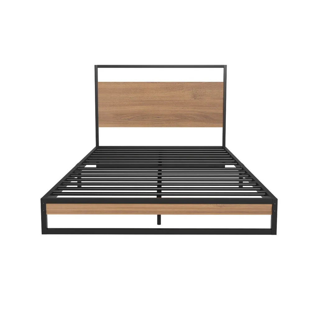 Artiss  Metal Bed Frame King Single Size Beds Platform with Mattress