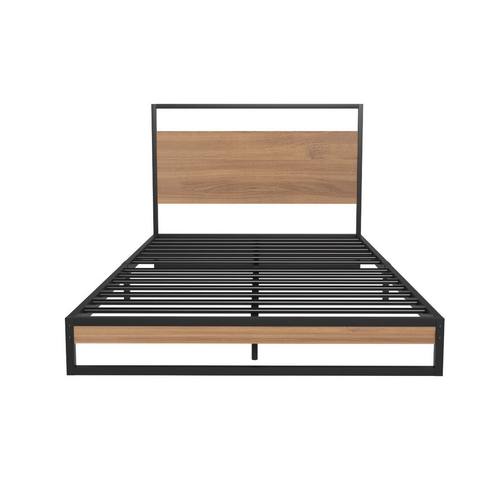 Artiss  Metal Bed Frame Single Size Beds Platform with Mattress