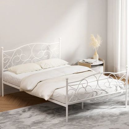 Artiss Bed Frame Double Size Metal Bed Frame GROA - Mekamart Australia