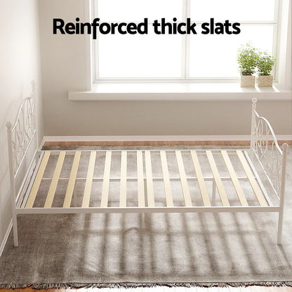 Artiss Bed Frame Double Size Metal Bed Frame GROA - Mekamart Australia