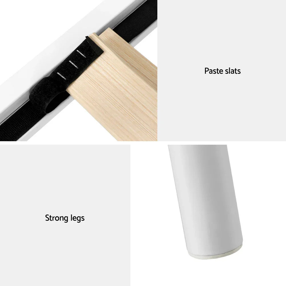 Artiss Bed Frame Single Size Metal Bed Frame GROA - Mekamart Australia