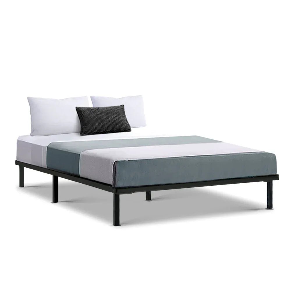 Artiss Bed Frame Double Size Metal Bed Frame TED - Mekamart Australia