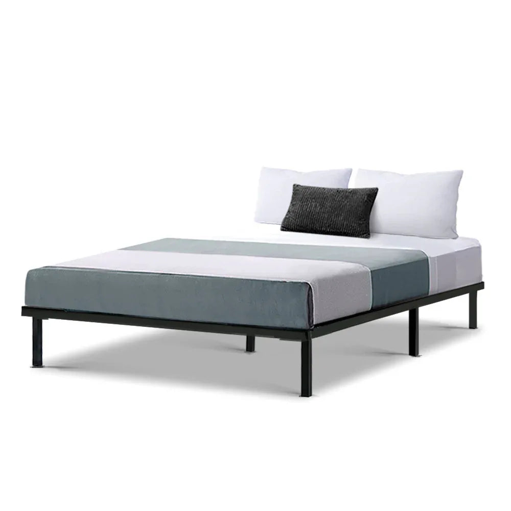 Artiss Bed Frame Double Size Metal Bed Frame TED - Mekamart Australia