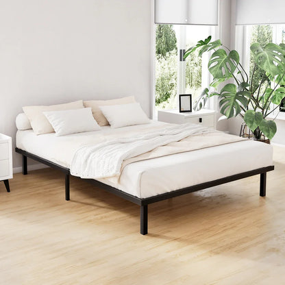 Artiss Bed Frame Double Size Metal Bed Frame TED - Mekamart Australia
