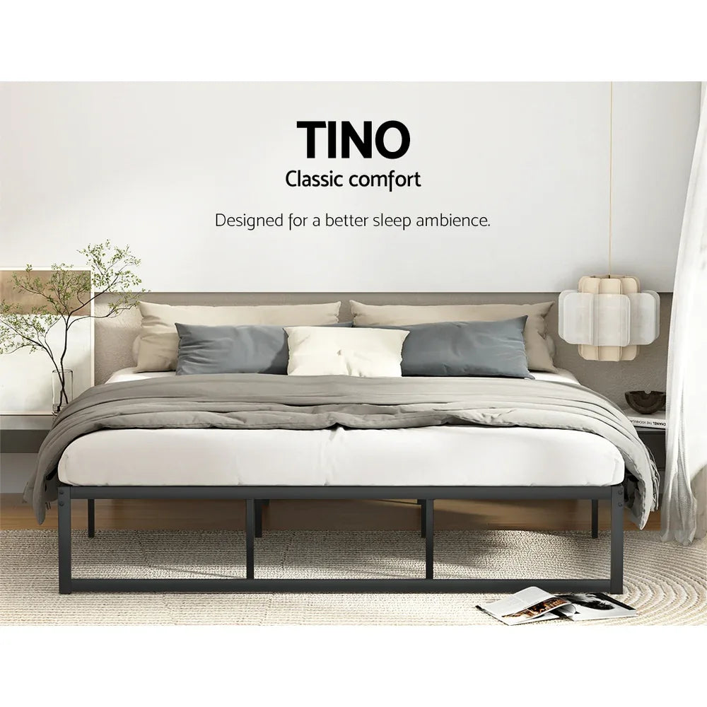 Artiss Bed Frame King Size Metal Bed Frame TINO - Mekamart Australia