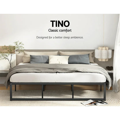 Artiss Bed Frame King Size Metal Bed Frame TINO - Mekamart Australia