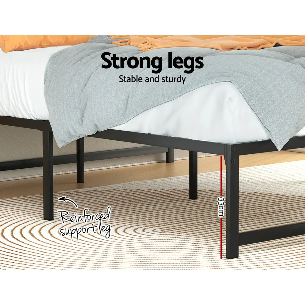 Artiss Bed Frame King Size Metal Bed Frame TINO - Mekamart Australia