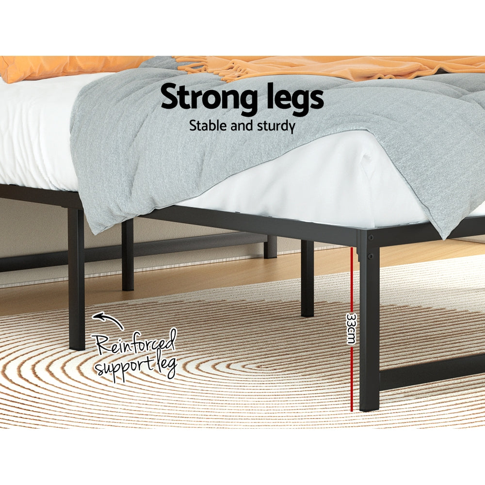 Artiss Bed Frame Queen Size Metal Bed Frame TINO