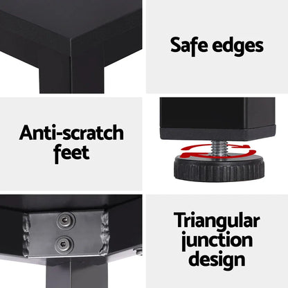 Artiss Computer Desk Home Office Study Table Black 120CM - Mekamart Australia