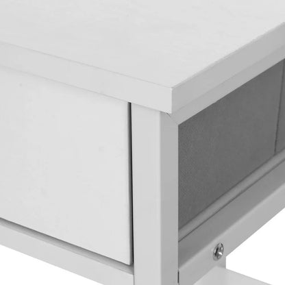Artiss Computer Desk Drawer Shelves Study Table 120CM White - Mekamart Australia