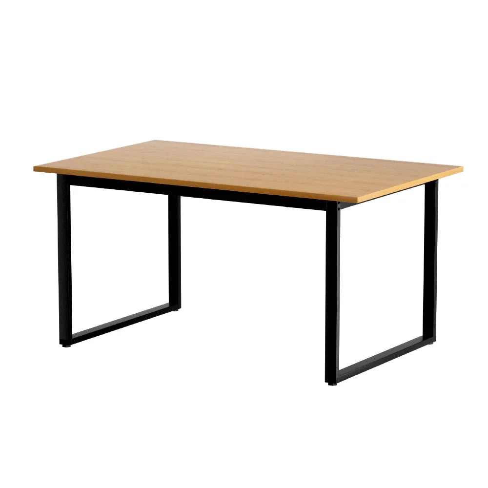 Artiss Dining Table 6 Seater Kitchen Cafe Rectangular Wooden Table 150CM - Mekamart Australia