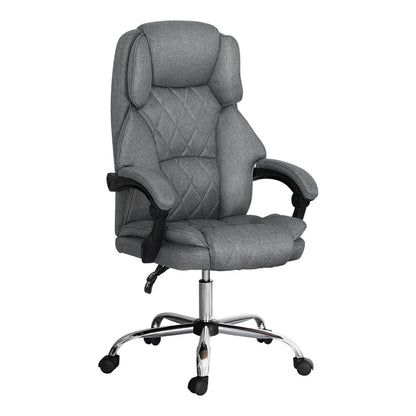 Artiss Executive Office Chair Recliner Grey - Mekamart Australia