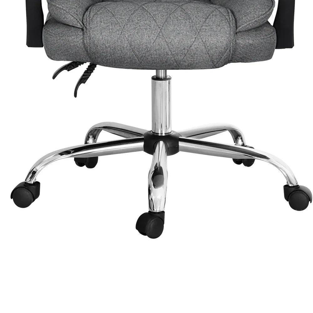 Artiss Executive Office Chair Recliner Grey - Mekamart Australia