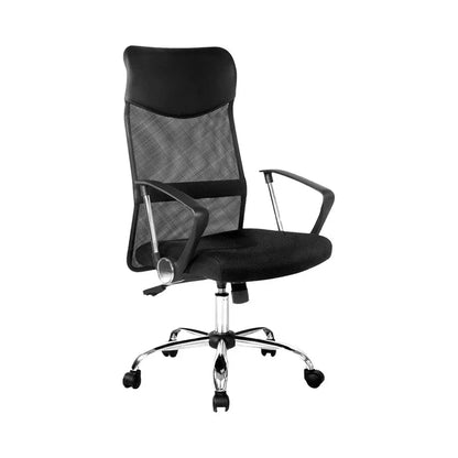 Artiss Mesh Office Chair High Back Black - Mekamart Australia