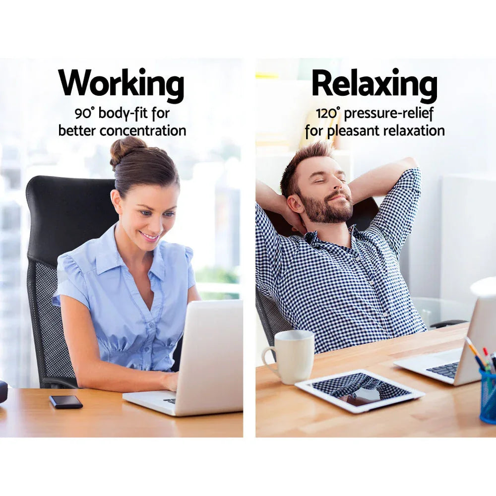 Artiss Mesh Office Chair High Back Black - Mekamart Australia