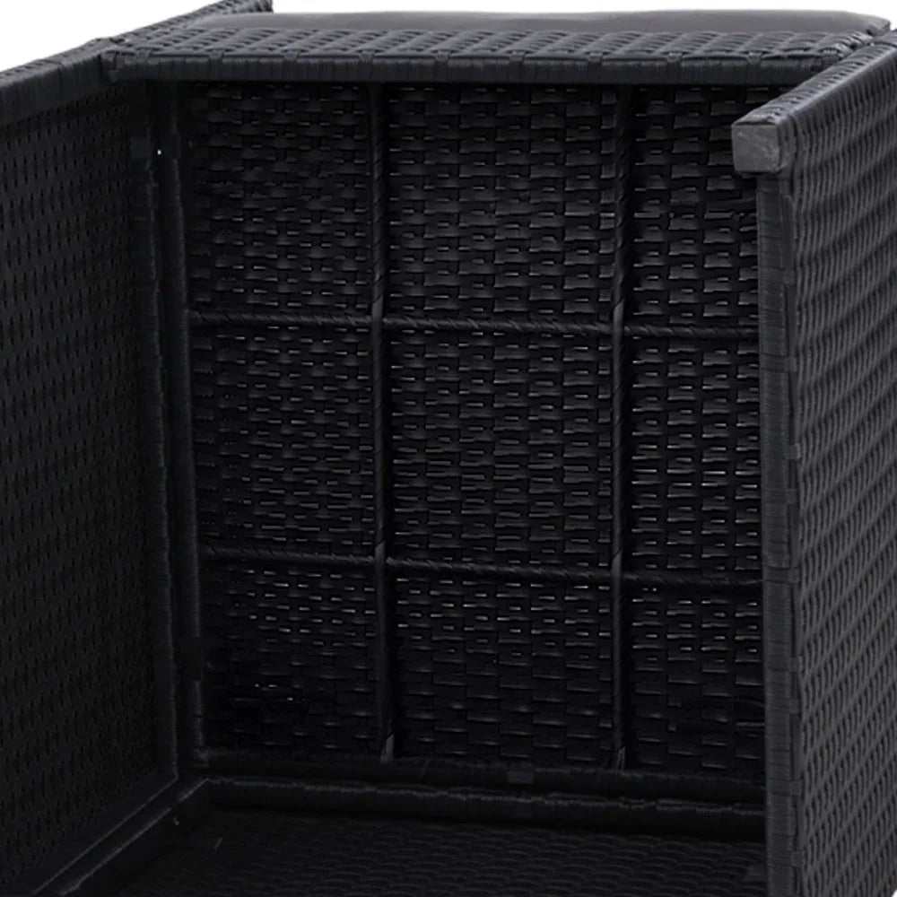 Gardeon 2PC Outdoor Dining Chairs Patio Furniture Wicker Garden Cushion Hugo - Mekamart Australia