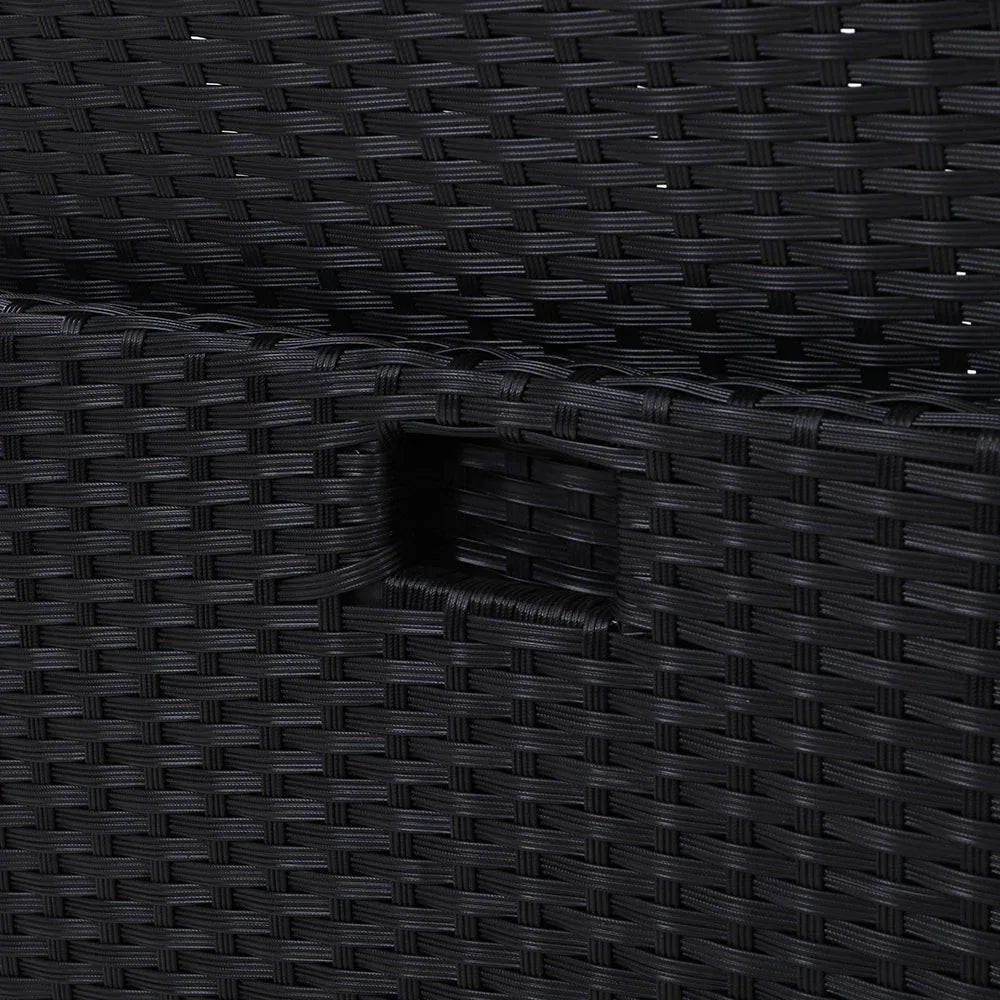 Gardeon 2PC Outdoor Dining Chairs Patio Furniture Wicker Garden Cushion Hugo - Mekamart Australia