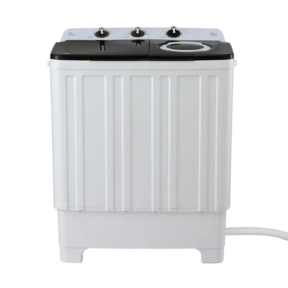Devanti Portable Washing Machine Twin Tub 7KG White - Mekamart Australia