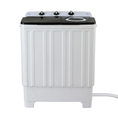 Devanti Portable Washing Machine Twin Tub 7KG White - Mekamart Australia