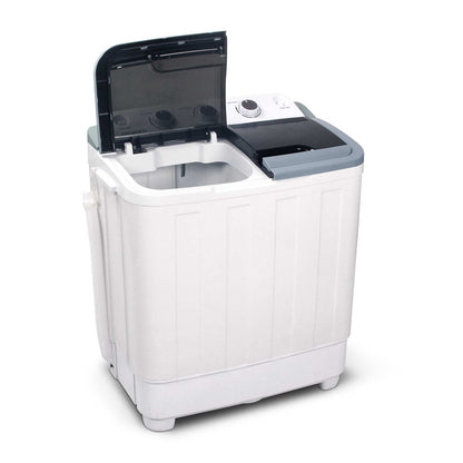 Devanti Portable Washing Machine Twin Tub 4.6KG White