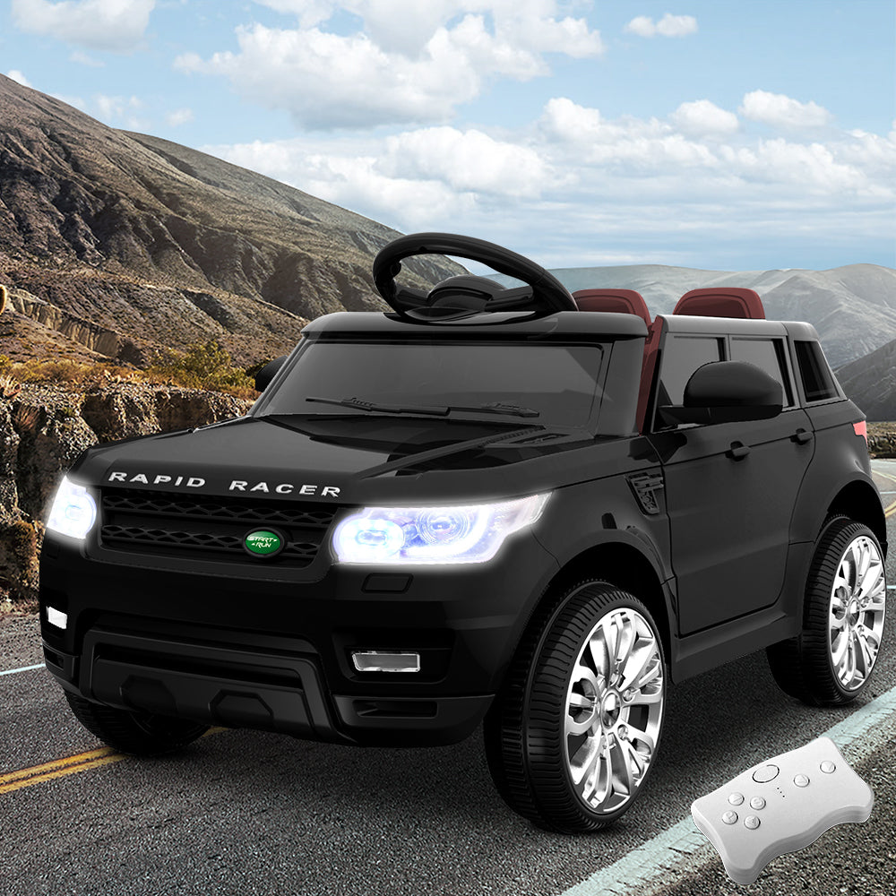 Rigo Ride On Car Kids Electric Ride On Cars SUV Remote 12V Black