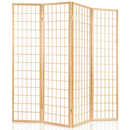 Artiss 6 Panel Room Divider Screen 261x179cm Natural