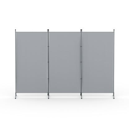 Artiss 3 Panel Room Divider Screen 260x180cm Fabric Grey