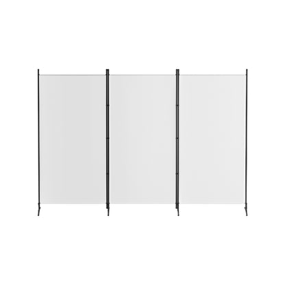 Artiss 3 Panel Room Divider Screen 260x180cm Fabric White
