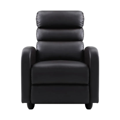 Artiss Recliner Armchair Brown Faux Leather Bolivia