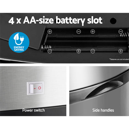 Devanti Motion Sensor Bin 50L Soft-Close Hygienic Kitchen Solution