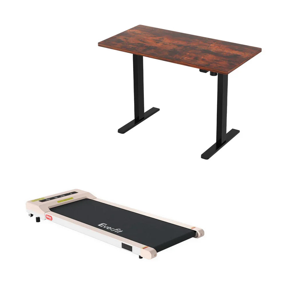 Artiss 360mm Treadmill Electric Walking Pad with 140cm Automatic Standing Desk - Mekamart Australia