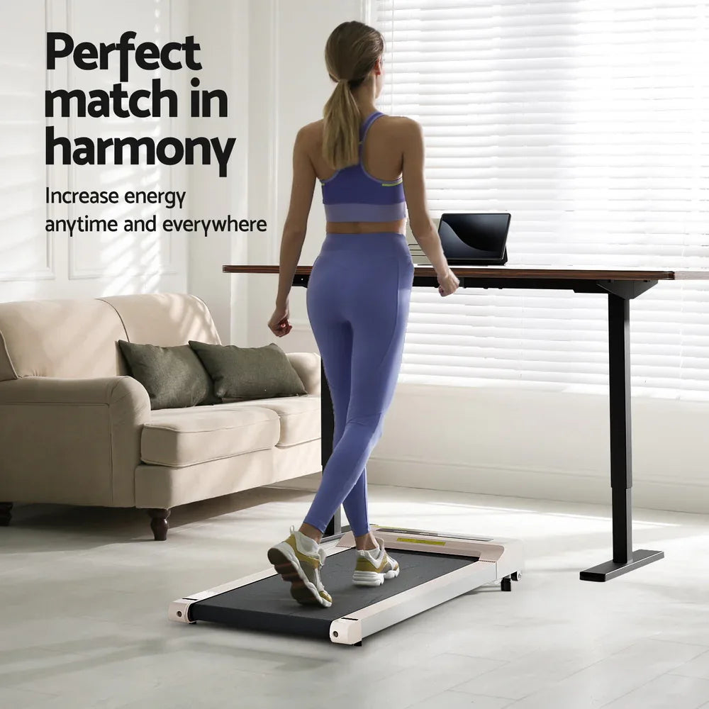 Artiss 360mm Treadmill Electric Walking Pad with 140cm Automatic Standing Desk - Mekamart Australia