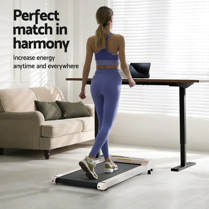 Artiss 360mm Treadmill Electric Walking Pad with 140cm Automatic Standing Desk - Mekamart Australia