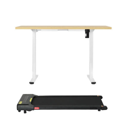 Artiss Electric Treadmill with 120cm Automatic Standing Desk Walking Pad 400mm - Mekamart Australia