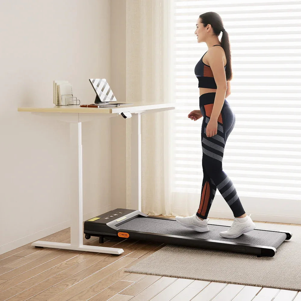 Artiss Electric Treadmill with 120cm Automatic Standing Desk Walking Pad 400mm - Mekamart Australia