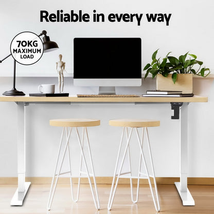 Artiss Electric Treadmill with 140cm Automatic Standing Desk Walking Pad 400mm