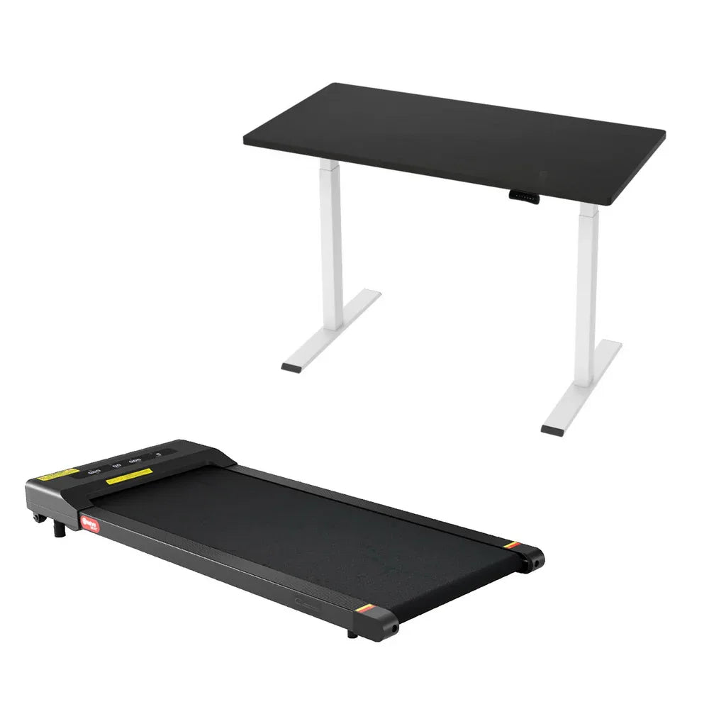 Artiss Treadmill 120cm Automatic Standing Desk with 400mm Electric Walking Pad - Mekamart Australia